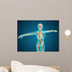 X-ray Female Body Showing Wall Decal
