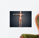 Back Female Body with Wall Decal