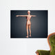 Back Female Body with Wall Decal