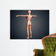 Back Female Body with Wall Decal