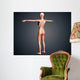 Back Female Body with Wall Decal