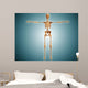 Front Human Skeletal System Wall Decal