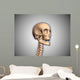 Conceptual Image Human Skull Wall Decal Design 1