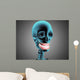 X-ray Human Skeleton Showing Wall Decal