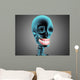 X-ray Human Skeleton Showing Wall Decal