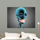 X-ray Human Skeleton Showing Wall Decal