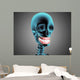 X-ray Human Skeleton Showing Wall Decal