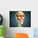 Human Skeleton Showing Teeth Wall Decal