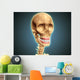 Human Skeleton Showing Teeth Wall Decal
