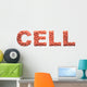 Conceptual Image Red Blood Wall Decal