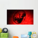Human Fetus inside Amniotic Wall Decal