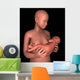 Mother Breastfeeding Baby Wall Decal Design 1