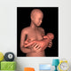 Mother Breastfeeding Baby Wall Decal Design 1