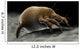 Microscopic Visualization Dust Mite Wall Decal Design 4