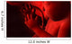 Fetus inside Womb Wall Decal Design 3