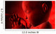 Fetus inside Womb Wall Decal Design 1