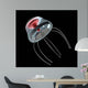 Nanobot Illustration Black Wall Decal Design 4