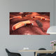 Nanobots Attacking Cholera Virus Wall Decal