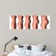 Growth Female Midsection during Wall Decal