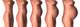 Growth Female Midsection during Wall Decal