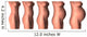 Growth Female Midsection during Wall Decal
