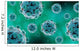 Conceptual Image Zika Virus Wall Decal Design 1