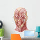 Facial Muscles Human Face Wall Decal Design 1