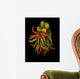 Hot Peppers #3 Wall Mural