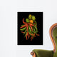 Hot Peppers #3 Wall Mural