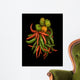 Hot Peppers #3 Wall Mural