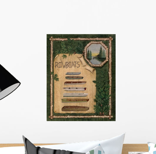 Rowboats Wall Decal