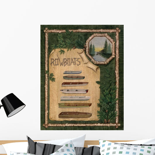 Rowboats Wall Decal