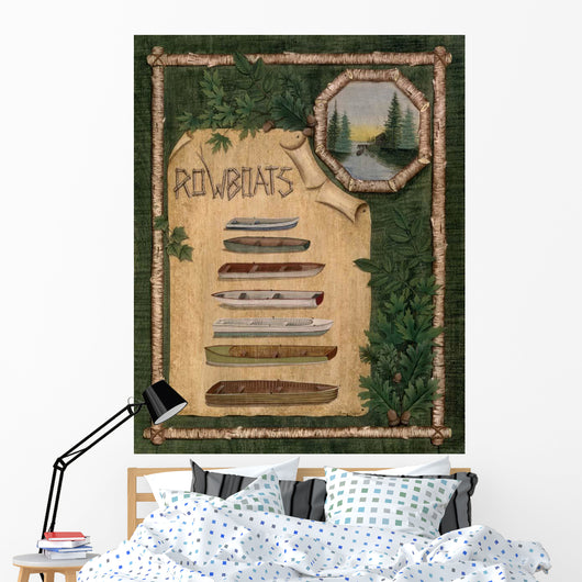Rowboats Wall Decal
