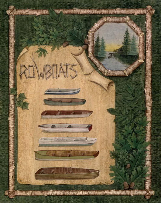 Rowboats Wall Decal