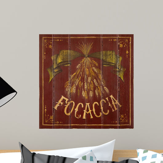 Focaccia Wall Decal