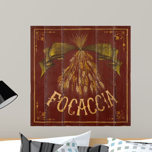 Focaccia Wall Decal