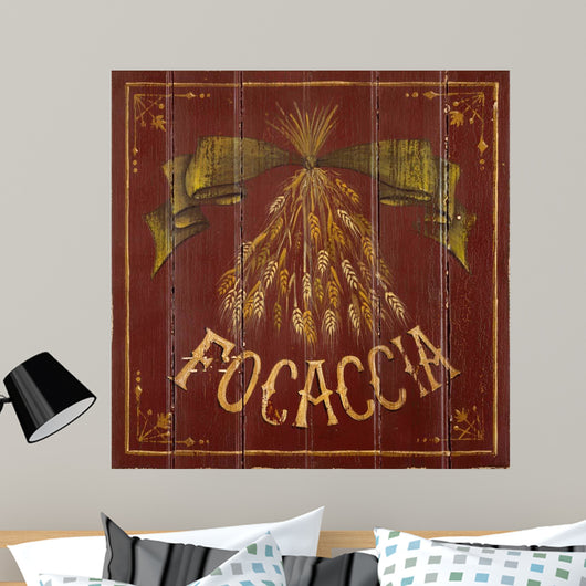 Focaccia Wall Decal