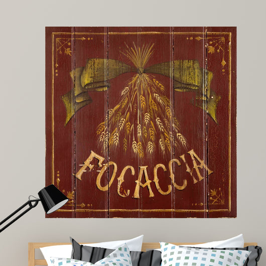 Focaccia Wall Decal
