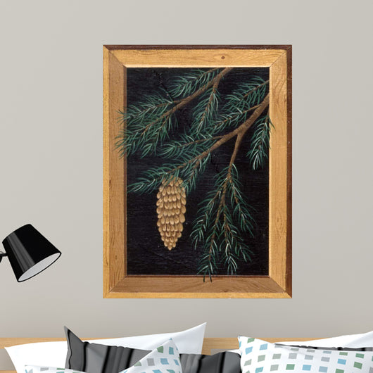 Pine Cone C Wall Decal