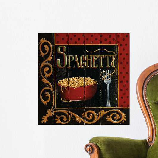 Spaghetti Wall Decal