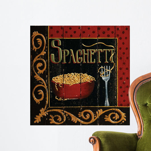 Spaghetti Wall Decal