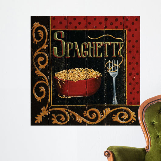 Spaghetti Wall Decal