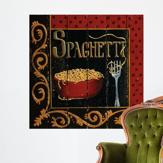 Spaghetti Wall Decal