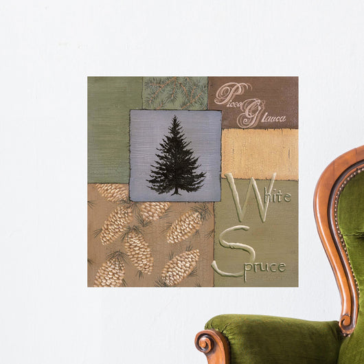 White Spruce Wall Decal