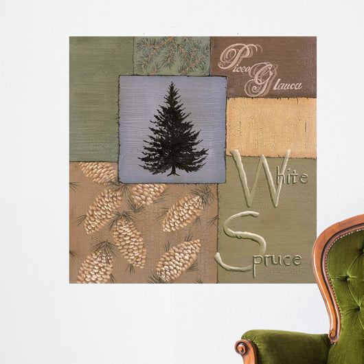White Spruce Wall Decal
