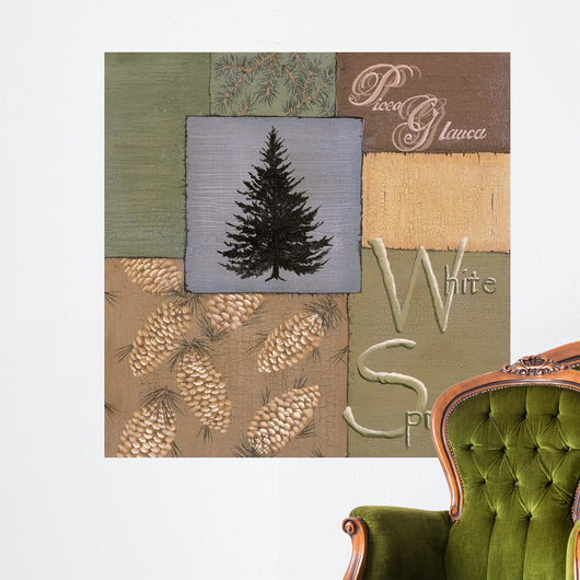 White Spruce Wall Decal