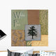 White Pine Wall Decal