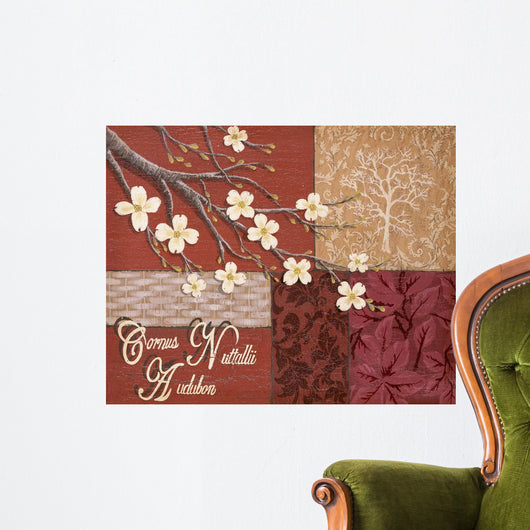 Cornus Nuttallii Audubon Wall Decal