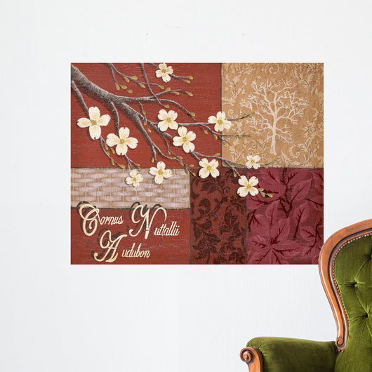 Cornus Nuttallii Audubon Wall Decal