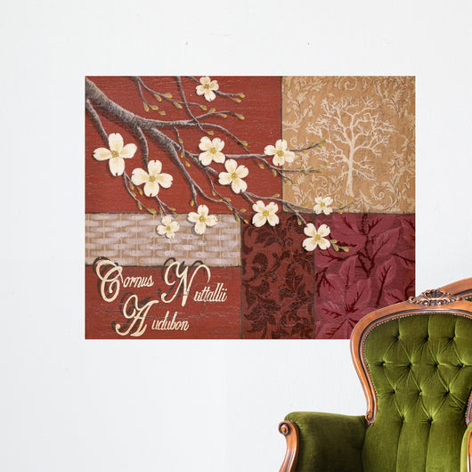 Cornus Nuttallii Audubon Wall Decal